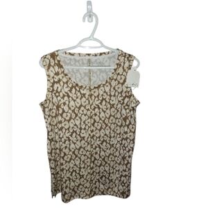 Wonderly Leopard Yummy Tank NWT Size M